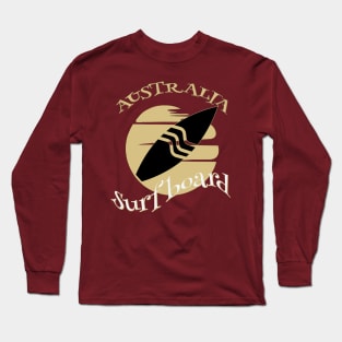 Australia surf board Long Sleeve T-Shirt